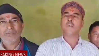 पोखरी: पोखरी में चमेठी माँ चंडिका बन्याथ की व्यवस्थाओं और सहयोग के लिए पोखरी पोस्ट ऑफिस के समीप वेदिक मंत्रोच्चार के साथ पूजा