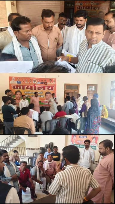 सफीपुर: सफीपुर में जनता दर्शन का आयोजन, विधायक बम्बा लाल दिवाकर ने सुनीं जनता की शिकायतें, अधिकारियों को दिए निर्देश