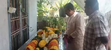 వైసిపి కార్యకర్త ను నివాళులర్పించిన ఎమ్మెల్యే అమర్నాథ్ రెడ్డి