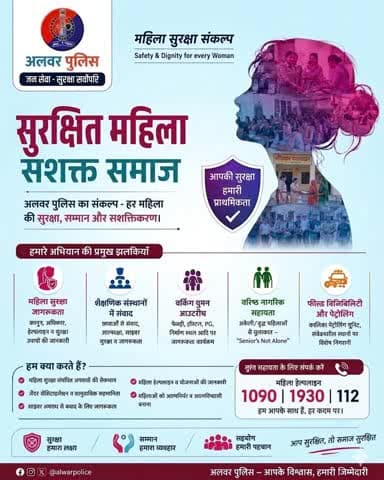 #कालिका_पेट्रोलिंग_यूनिट
#राजस्थान_पुलिस
#महिला_सुरक्षा
#सुरक्षित_शहर
#नारी_शक्ति
#अपनी_सुरक्षा