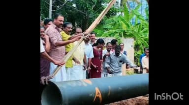 കരുനാഗപ്പള്ളി: കരുനാഗപ്പള്ളിയിലെ സമ്പൂർണ്ണ കുടിവെള്ള പദ്ധതി പൈപ്പിടൽ ഉദ്ഘാടനം നിയുക്ത എംഎൽഎ സി ആർ മഹേഷ് നിർവഹിച്ചു