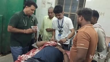 कुम्हेर: भरतपुर कुम्हेर मार्ग पर अज्ञात वाहन ने बाइक सवार को मारी टक्कर, गंभीर रूप से घायल होकर अस्पताल में भर्ती