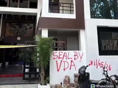 पिंड्रा: बुद्ध विहार कालोनी में वाराणसी विकास प्राधिकरण ने की बड़ी कार्रवाई, एक साथ 13 होटलों को किया सील
