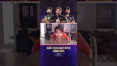Scout on Neyoo joining RNTX 👀#scout #neyoo #rntx #bgmi #bgminews #bgmiesports #indianesports
