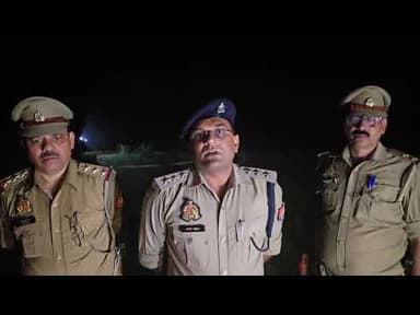 #हरदोई में पुलिस मुठभेड़, दो शातिर चोर गिरफ्तार!