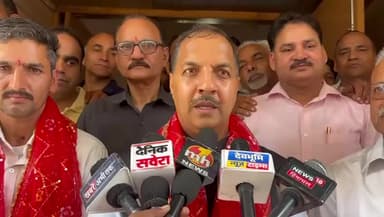 बिलासपुर सदर: सदर के विधायक त्रिलोक जमवाल ने कहा, कांग्रेस सरकार की तानाशाही और झूठ-फरेब की राजनीति से प्रदेश की जनता त्रस्त हो गई है