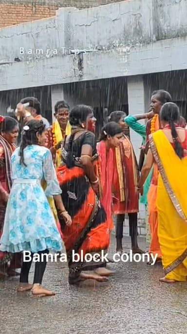 ବାମରା ବ୍ଲକ କାର୍ଯ୍ୟାଳୟ ନିକଟ ହନୁମାନ ମନ୍ଦିର ନାମଯଜ୍ଞ ସଙ୍କୀର୍ତ୍ତନ ର ନଗର ଭ୍ରମଣ