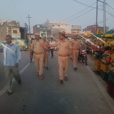 #SP_Bhadohi के कुशल निर्देशन व #ASP_Bhadohi के प्रभावी पर्यवेक्षण में जनपद भदोही में शांति एवं कानून व्यवस्था के दृष्टिग...