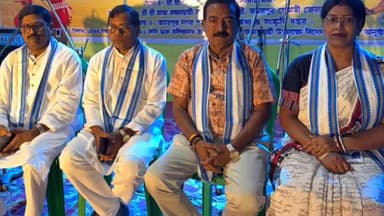 অমরপুর: সাহিত্যিক পত্রিকা নতুন দিগন্ত এর দ্বিতীয় বর্ষপূর্তি উপলক্ষে ঐতিহ্যবাহী শ্রী শ্রী মাতা মঙ্গলচন্ডী মেলা মঞ্চে উপস্থিত MLA