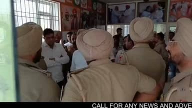 जीरकपुर में बीजेपी नेता गुरदर्शन सिंह सैनी के दफ्तर पर शरारती तत्वों ने फेंकी स्याही, मौके से फरार