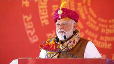 प्रधानमंत्री नरेंद्र मोदी सोमनाथ मंदिर अमृत महोत्सव में शामिल हुए