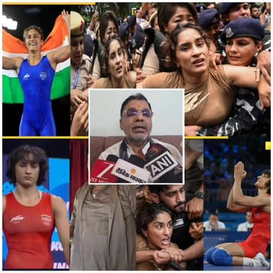 wfi अध्यक्ष संजय सिंह का विनेश फोगाट को दो टूक जवाब, चाहे जो कर लो कुश्ती नहीं खेल पाओगी
#wfi #president #sanjaysingh ...