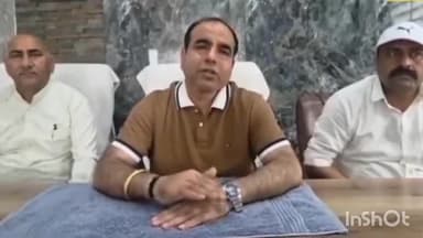 इंदौरा: इंदौरा में क्रशर उद्योग संचालकों ने एक व्यक्ति पर लगाए ब्लैकमेलिंग के आरोप