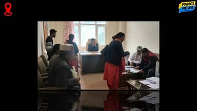 पांगी में पंचायती राज चुनावों को लेकर नामांकन प्रक्रिया संपन्न, पंचायत समिति सदस्य पद के लिए 59 उम्मीदवार मैदान में 🌟🏆👏💥...