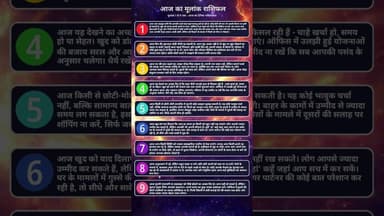 मूलांक 1 से 9 का पूरा सच: Aaj Ka Rashifal और Numerology का सबसे बड़ा खुलासा! 🔮✨ #rashifal #horoscope