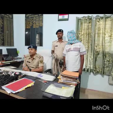 पंडारक: पंडारक पुलिस ने भगवतीपुर गांव से अपराध की योजना बनाते एक व्यक्ति को गिरफ्तार कर न्यायालय भेजा