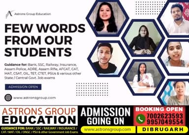 #Astrons_New_Batch || ADMISSION GOING ON ||
Phone No: 7002623593 / 9957049554
Batch’s Primary focus is based on upcoming...