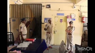 వికారాబాద్: పెద్దేముల్ పోలీస్ స్టేషన్ను ఆకస్మిదంగా తనిఖీ చేసిన ఎస్పీ స్నేహమేహ్ర