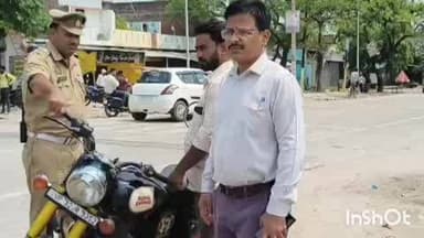 बलरामपुर: मोडिफाइड साइलेंसर के खिलाफ चलाए गए विशेष चेकिंग अभियान में दो बुलेट मोटरसाइकिल हुई ज़ब्त