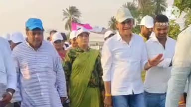 खानपुर: सांसद दुष्यंत सिंह ने जन संवाद पदयात्रा के तहत खानपुर क्षेत्र के सारोला कला, उमरिया, डूंगरपुर में किया जनसंवाद