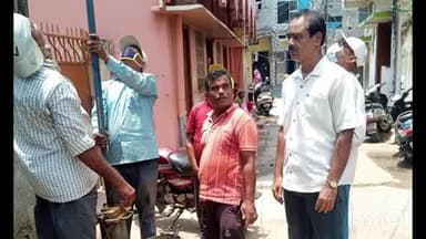 କଟକ ସଦର: କଟକ ମହାନଗର ନିଗମ ୨୬ନଂ ୱାର୍ଡ଼ରେ ୱାଟକୋର ମରାମତି କାର୍ଯ୍ୟ