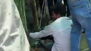 रायसेन: भोपाल-विदिशा स्टेट हाईवे पर कोसखेड़ी जोड़ों के पास ट्रक की टक्कर से बाइक सवार दो युवक घायल