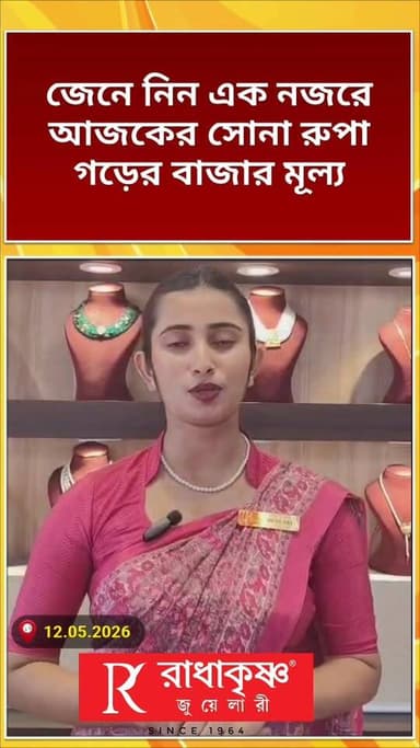 জেনে নিন এক নজরে আজকের সোনা ও রুপার বাজার মূল্য