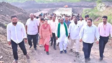 ಹುಬ್ಬಳ್ಳಿ ನಗರ: ಹುಬ್ಬಳ್ಳಿ ತಾಲೂಕಿನ ಹೆಬಸೂರ ಗ್ರಾಮದಲ್ಲಿ ಬೆಣ್ಣೆಹಳ್ಳ ಸೇತುವೆ ನಿರ್ಮಾಣದ ಕಾಮಗಾರಿ ವೀಕ್ಷಿಸಿದ ಶಾಸಕ ಎನ್.ಎಚ್.ಕೋನರಡ್ಡಿ