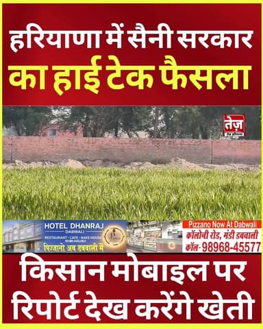 हरियाणा में सैनी सरकार का किसानों के लिए हाई टेक फैसला, अब रिपोर्ट देख होगी खेती, जानिए पूरी डिटेल