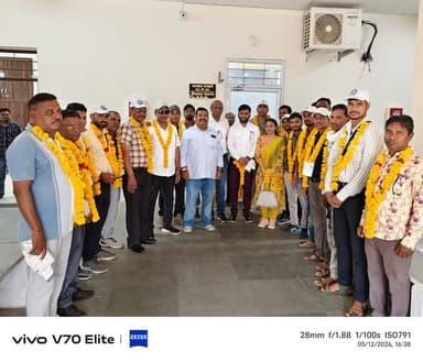 📊 जनगणना कार्य में उत्कृष्ट प्रदर्शन करने वाले प्रगणकों एवं सुपरवाइजरों का सम्मान।
थांदला में नगरीय निकाय की #जनगणना202...