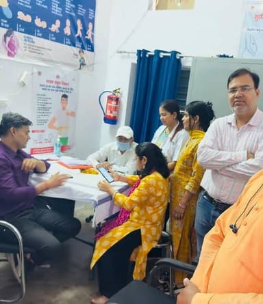 मुख्यमंत्री संजीवनी क्लीनिकों में एनक्यूएएस प्रमाणीकरण हेतु इंटरनल असेसमेंट एवं गुणवत्ता सुधार कार्य
---
राष्ट्रीय स्वास...