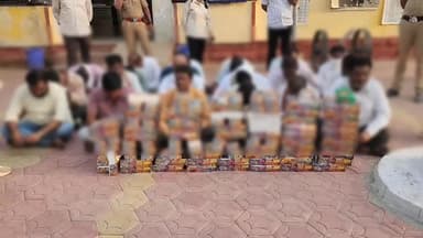 वैजापूर: कायगाव येथे जुगार खेळ खेळण्यावर कारवाई,14 लाखाहून अधिकचा मुद्देमाल जप्त