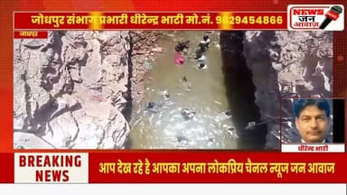 हाथी नहर जोधपुर की लाइफलाइन, इसे गंदा करना खुद के पानी को दूषित करना है:-पुखराज ओड #newsjanawaz