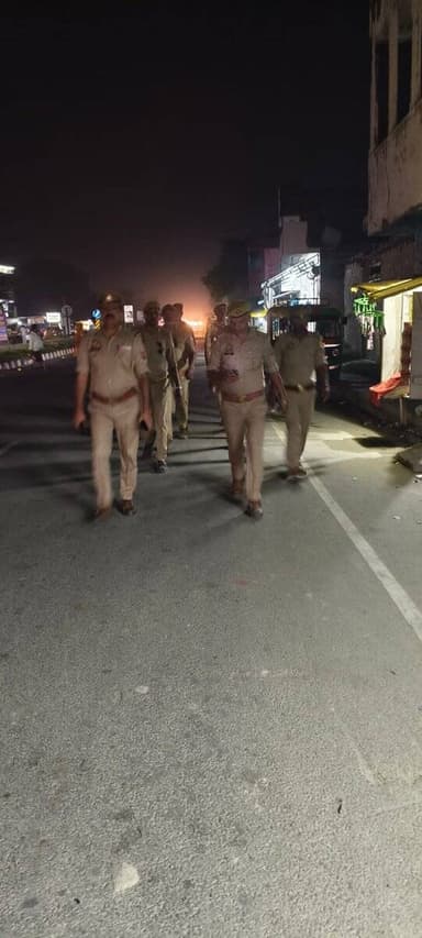 #SP_अम्बेडकरनगर @prachiIPS के निर्देशानुसार जनपद में शान्ति/सुरक्षा एवं कानून व्यवस्था को सुदृढ़ बनाये रखने हेतु थाना सम...
