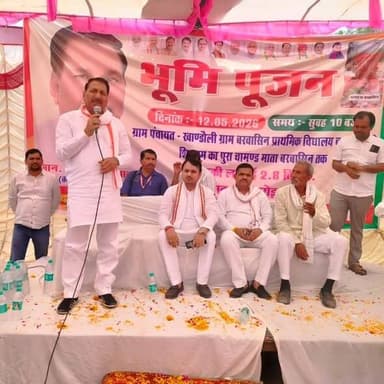 *विधानसभा में एक भी गांव विकास की मुख्यधारा से अछूता नहीं रहने दूंगा - कृषि मंत्री श्री कंषाना*
*सड़क, बिजली, पानी गांव...