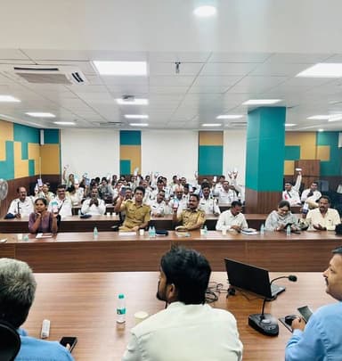 पालघर पोलीस दलातर्फे अपघातग्रस्तांना तात्काळ मदत मिळण्यासाठी #GOOD_SAMRITAN या ॲपविषयी कार्यशाळेचे आयोजन.