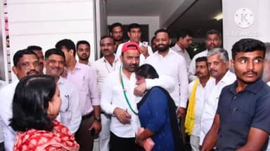 ಧಾರವಾಡ: ಧಾರವಾಡದಲ್ಲಿ ಸಾರ್ವಜನಿಕರ ಸಮಸ್ಯೆ ಆಲಿಸಿದ ಸಚಿವ ಸಂತೋಷ್ ಲಾಡ್