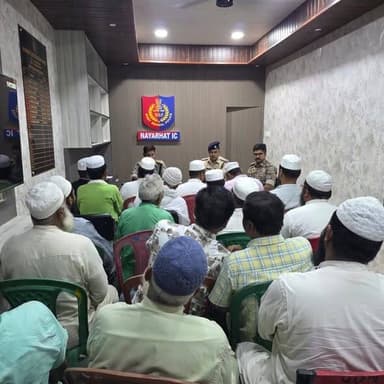রাজ্য সরকারের নির্দেশে দিনহাটা মহকুমা পুলিশ আধিকারিক প্রশান্ত দেবনাথের উপস্থিতিতে নয়ারহাট আইসিতে একটি সমন্বয় সভা অনুষ্...