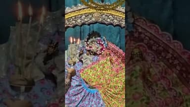#बरसाना राधा रानी मंदिर की आज के मंगला आरती के दर्शन@