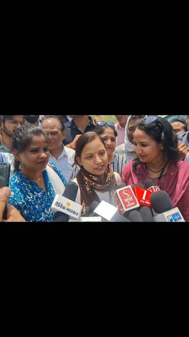 ये जीत मेरी नहीं भारतीय जनता पार्टी की है रेवाड़ी की जनता की है #जीत के बाद बोली#भाजपा चेयरपर्सन विनीता पीपल