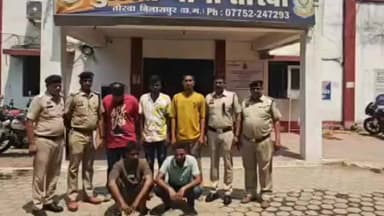 कोटा: तोरवा पुलिस ने पंजाब से छत्तीसगढ़ में नशीली पदार्थ हेरोइन की तस्करी करने वाले 6 आरोपियों को किया गिरफ्तार