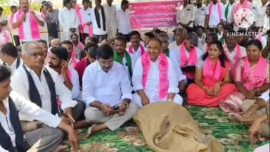 సత్తుపల్లి: పెనుబల్లి లో రైతాంగాన్ని ఆదుకోవడంలో కాంగ్రెస్ విఫలం : సత్తుపల్లి మాజీ ఎమ్మెల్యే సండ్ర వెంకట వీరయ్య