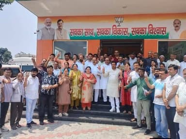 नगर निगम चुनावों में भाजपा की जीत पर भाजपा जिला कार्यालय में विजय उत्सव आयोजित - भाजपा जिलाध्यक्ष राजेश सपरा
भाजपा जिला...