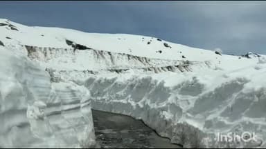 चम्बा: हिमखंड गिरने से चम्बा- किलाड़ वाया साच पास मार्ग दो घंटे बंद रहा, बीच रास्ते फंसी टैक्सी