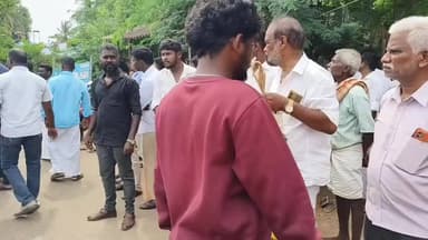 காரைக்குடி: காரைக்குடியில் நாம் தமிழர் கட்சி நிர்வாகி உயிரிழப்பு. சீமான் நேரில் சென்று அஞ்சலி செலுத்தினார்.