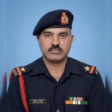 भावपूर्ण श्रद्धांजलि
चंबल के वीर सपूत नायब सूबेदार सुनील सिंह राठौड़ (A.S.C.) लेह लद्दाख में सेवा करते हुए शहीद हुए