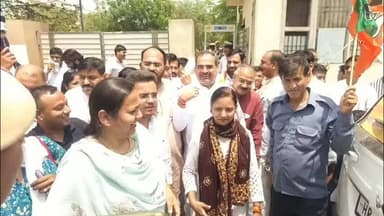 रेवाड़ी: रेवाड़ी चुनाव: भाजपा चेयरपर्सन विनीता 21455 वोटों से विजयी
