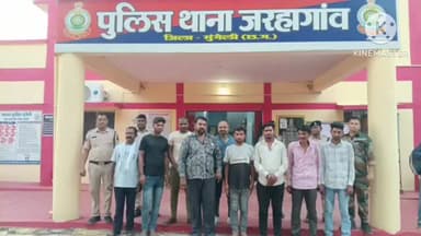 मुंगेली: जरहागांव में अवैध शराब बिक्री पर पुलिस ने की कार्रवाई, 9 लोगों को किया गिरफ्तार