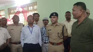 एगारकुंड: डैम सेफ्टी: मैथन डैम के पास नौकायन चिंताजनक, एसपी और डीवीसी अधिकारियों ने सुरक्षा का जायजा लिया