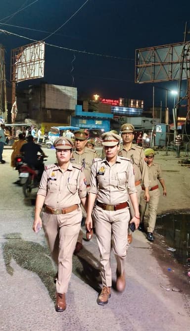 #SPHts के निर्देशन मे जनपद में शान्ति, सुरक्षा व कानून व्यवस्था को सुदृढ बनाये रखने हेतु प्रभारी महिला थाना द्वारा थाना ...